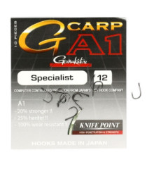 Крючок Gamakatsu A1 G-Carp Specialist Black #12 10шт