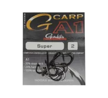 Hook Gamakatsu A1 G-Carp Super Black # 2 10pcs