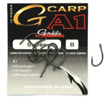 Крючок Gamakatsu A1 G-Carp Super Black #6 10шт