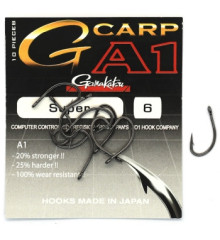 Крючок Gamakatsu A1 G-Carp Super Black #6 10шт