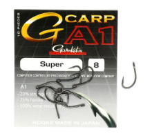 Крючок Gamakatsu A1 G-Carp Super Black #8 10шт