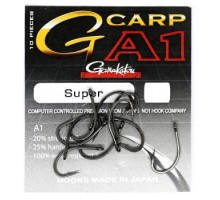 Крючок Gamakatsu A1 G-Carp Specimen P.T.F.E. coating Grey #2 10 шт