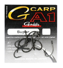 Гачок Gamakatsu A1 G-Carp Specimen PTFE coating Grey # 2: 10 шт