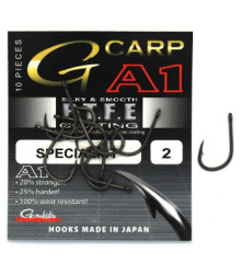 Гачок Gamakatsu A1 G-Carp Specialist PTFE coating Grey # 2 10шт