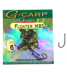 Гачок Gamakatsu G-Carp Floater MB5 Black # 6 10шт