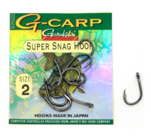 Крючок Gamakatsu G-Carp Super Snag Black #2 10шт