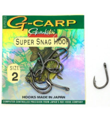Крючок Gamakatsu G-Carp Super Snag Black #2 10шт