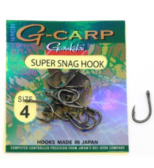Гачок Gamakatsu G-Carp Super Snag Black # 4 10шт