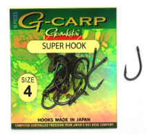 Hook Gamakatsu G-Carp Super Black # 4 10pcs