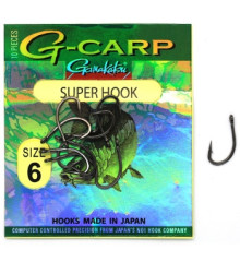 Hook Gamakatsu G-Carp Super Black # 6 10pcs