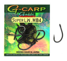 Hook Gamakatsu G-Carp Pop-Up MB1 Black # 1 10pcs