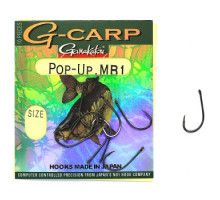 Гачок Gamakatsu G-Carp Pop-Up MB1 Black # 4 10шт