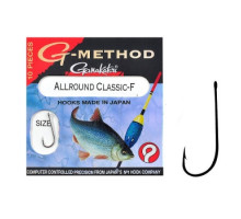 Крючок Gamakatsu G-Method Allround Classic F Black #18 10шт