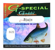 Hook Gamakatsu G-Special Roach Red # 20 10pcs