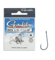 Крючок Gamakatsu LS-1223F N/L Black #10 13шт 