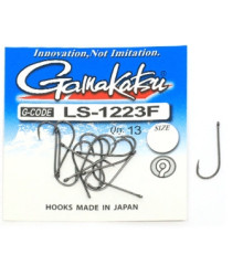 Крючок Gamakatsu LS-1223F N/L Black #6 13шт 