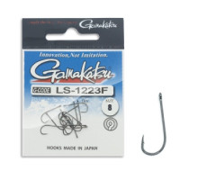 Hook Gamakatsu LS-1223F N / L Black # 8 13pcs 