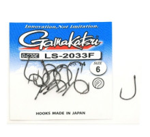 Гачок Gamakatsu LS-2033F N / L Black # 6 14шт