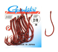 Гачок Gamakatsu LS-3113R Red # 2/0 20шт 