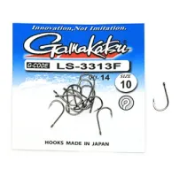 Гачок Gamakatsu LS-3313F N / L Black # 10 14шт 