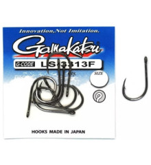 Крючок Gamakatsu LS-3313F N/L Black #1/0 7шт 