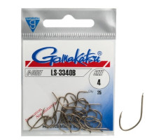 Hook Gamakatsu LS-3340 Brown # 4 25pcs