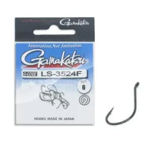 Гачок Gamakatsu LS-3524F N / L Black # 6 13шт