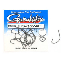 Крючок Gamakatsu LS-3524F N/L Black #10 13шт