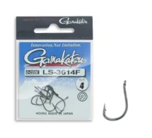 Гачок Gamakatsu LS-3614F N / L Black # 4 8шт
