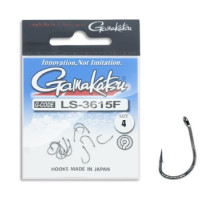 Hook Gamakatsu LS-3615F N / L Black # 4 8pcs