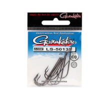 Крючок Gamakatsu LS-5013F Black #1/0 10шт 