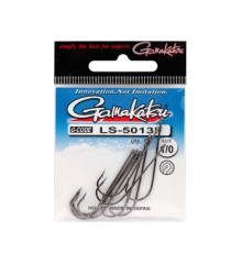 Крючок Gamakatsu LS-5013F Black #1/0 10шт 