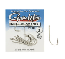 Крючок Gamakatsu LS-5213N N/L Nickel #1 9шт 