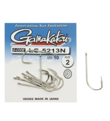 Крючок Gamakatsu LS-5213N N/L Nickel #1 9шт 