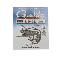 Гачок Gamakatsu LS-5213N N / L Nickel # 2 10шт 
