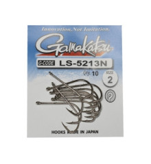 Крючок Gamakatsu LS-5213N N/L Nickel #2 10шт 
