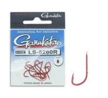 Гачок Gamakatsu LS-5260R N / L Red # 6 11шт