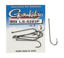 Hook Gamakatsu LS-5283F N / L Black # 2 7pcs