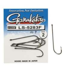 Крючок Gamakatsu LS-5283F N/L Black #2 7шт