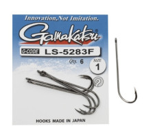 Гачок Gamakatsu LS-5283F N / L Black # 1 6шт