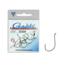 Hook Gamakatsu LS-5314F Black # 4 10pcs 