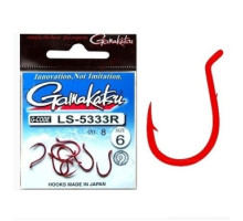 Гачок Gamakatsu LS-5333R N / L Red # 6 8шт