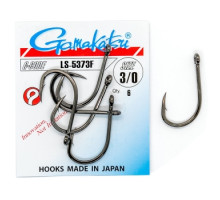 Hook Gamakatsu LS-5373F Black # 3/0 6pcs