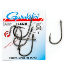 Крючок Gamakatsu LS-5373F Black #3/0 6шт