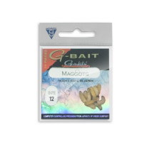 Hook Gamakatsu G-Bait Maggots Nickel # 12 10pcs