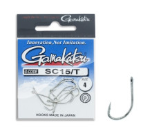 Hook Gamakatsu SC15 / TN / L Tinned # 4 8pcs