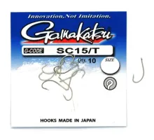 Hook Gamakatsu SC15 / TN / L Tinned # 6 10pcs