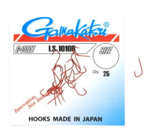 Гачок Gamakatsu LS-1010R Red # 14 25шт 