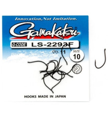 Крючок Gamakatsu LS-2293F N/L Black #10 11шт