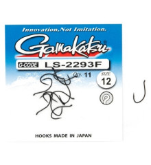 Крючок Gamakatsu LS-2293F N/L Black #12 11шт